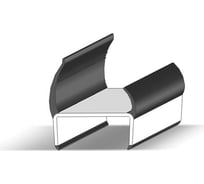 Уплотнительный профиль Nevpa ПВХ, 32 мм, 3200 мм NVPVC32SB3200