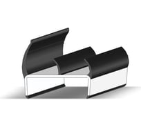 Уплотнительный профиль Nevpa ПВХ, 55 мм, 3200 мм NVPVC55SB3200