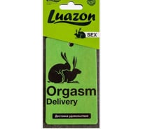 Бумажный ароматизатор LUAZON Orgasm 4901330