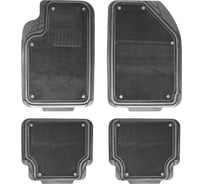 Коврик GTL TRIM TS2212x4(4ч) 73x50/45x49 см, черный 132374