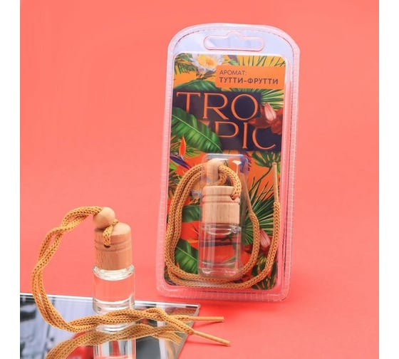 Подвесной ароматизатор LUAZON TROPIC, тутти-фрутти, 5 мл 7139165