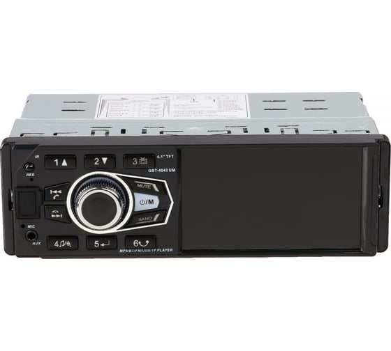 Автомагнитола Cartage LT-11 TFT 4.1, Bluetooth, USB, MP5, AUX, MicroSD, 100 Вт 5464507