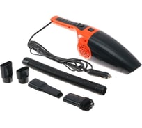 Автомобильный пылесос Cartage 5 насадок, 120 Вт, 12 В, оранжевый 5179743