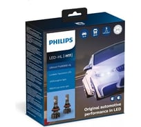 Автолампа PHILIPS H11, Ultinon Pro9000 LED HI/LO, 5800 K, 12 В 11362U90CWX2
