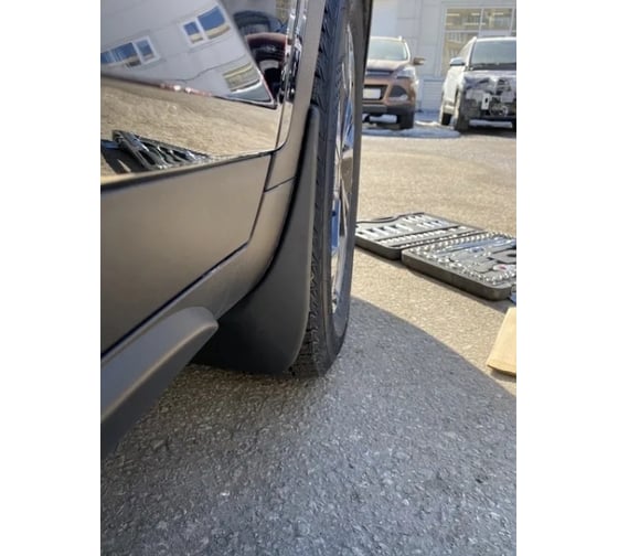 Брызговики SRTK для Hyundai Creta 2021- г.в., передние резиновые BR.P.HY.CRE.21G.06043