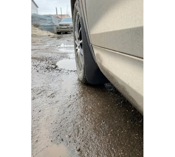 Брызговики SRTK резиновые, для Skoda Kodiaq 2016- г.в., передние BR.P.SK.KOD.16G.06042