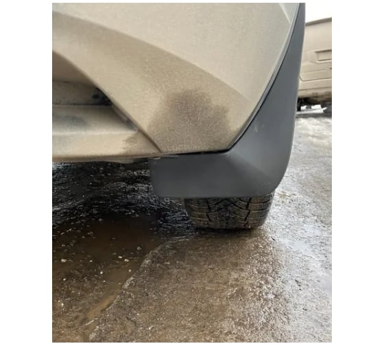 Брызговики SRTK резиновые, для Skoda Kodiaq 2016- г.в., задние BR.Z.SK.KOD.16G.06042