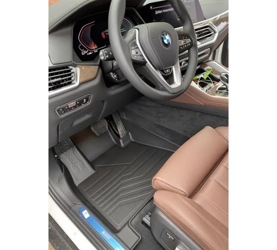 Коврики SRTK 3D LUX в салон, для BMW X6 G06, 2019- г.в. 3D.BM.X.6.19G.08X06