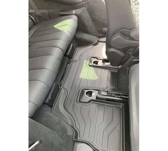 Коврики SRTK 3D LUX в салон, BMW X7 G07 6 SEATS, 2018- г.в. 3D.BM.X.7.6S.18G.08X06