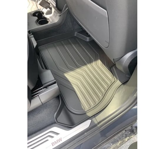Коврики SRTK 3D LUX в салон, BMW X7 G07 6 SEATS, 2018- г.в. 3D.BM.X.7.6S.18G.08X06