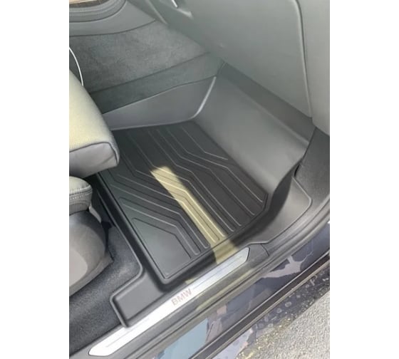 Коврики SRTK 3D LUX в салон, BMW X7 G07 6 SEATS, 2018- г.в. 3D.BM.X.7.6S.18G.08X06