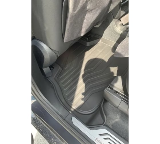 Коврики SRTK 3D LUX в салон, BMW X7 G07 6 SEATS, 2018- г.в. 3D.BM.X.7.6S.18G.08X06