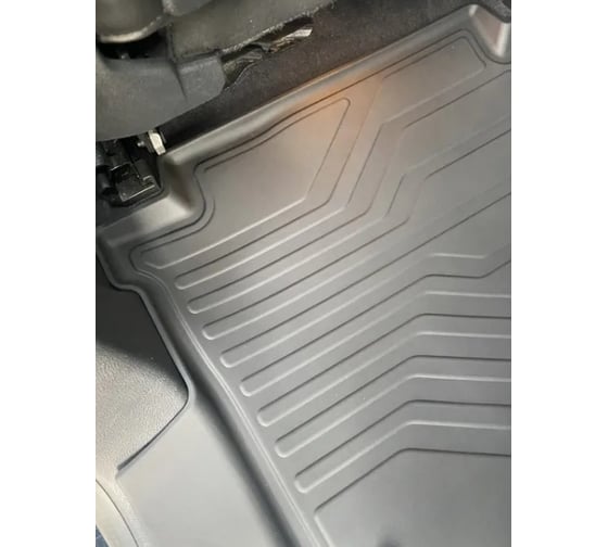 Резиновые коврики в салон SRTK 3D LUX для Porsche Cayenne, 2010-2018 г.в. 3D.POR.CAY.4Z.10G.08X16