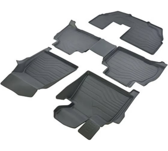 Коврики SRTK 3D LUX в салон, для BMW X7 G07 7 SEATS, 2018- г.в. 3D.BM.X.7.7S.18G.08X06 1