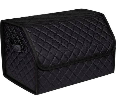 Автомобильный органайзер в багажник Vicecar черная нить/черный кант VC042_черный