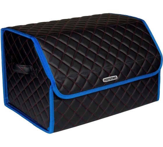 Сумка-органайзер в багажник Vicecar красная нить/темно-синий кант VC925_темносиний 1