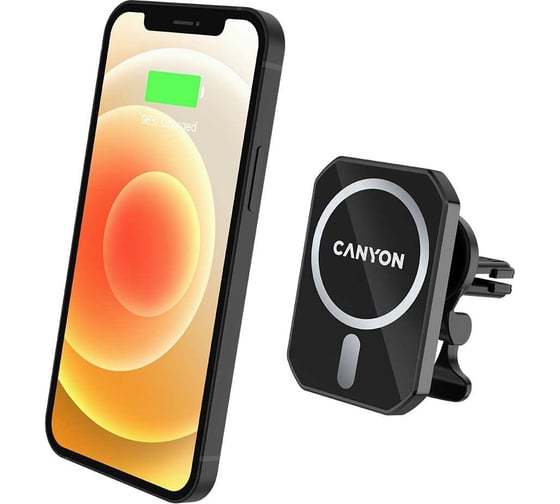 Автомобильный магнитный держатель Canyon CM-15 черный CNE-CCA15B01