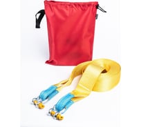 Динамическая стропа Tplus серия Стандарт 6 т, 9 м + шаклы 2 т 2 шт. T001487