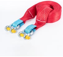 Динамическая стропа Tplus серия Стандарт 18 т, 9 м + шаклы 4.75 т 2 шт. T008031