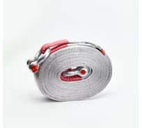 Динамическая стропа Tplus серия Туризм 22 т, 6 м + шаклы 4.75 т 2 шт. T014848