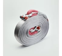 Динамическая стропа Tplus серия Туризм 30 т, 5 м + шаклы 4.75 т 2 шт. T014762