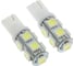Светодиодная автолампа Cartage T10 W5W, 12 В, 9 SMD-5050, набор 2 шт. 1059208 2