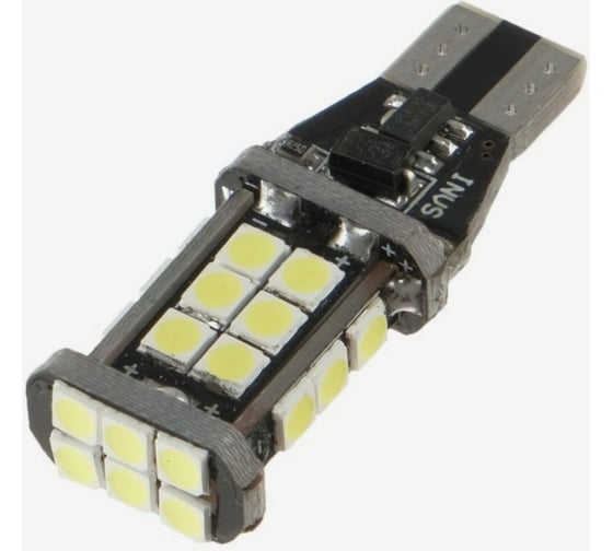 Светодиодная автолампа Cartage T10 W5W, 3 Вт, 24 LED, свечение белое 4777399