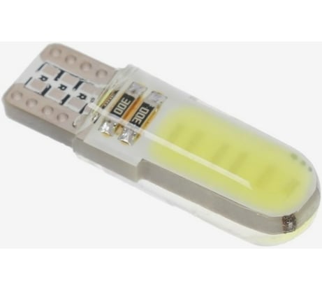 Светодиодная автолампа Cartage T10, 2 COB, 12 В, свет белый 4449980