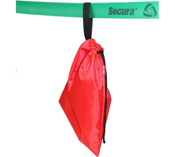Динамическая стропа Tplus серия Secura 9 т, 5 м, шаклы 3.25 т 2 шт. T008053
