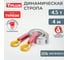 Буксировочный эластичный трос Tplus серия Туризм 4.5 т, 4 м, крюк/крюк, мешок T018195 1