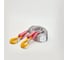 Буксировочный эластичный трос Tplus серия Туризм 7 т, 4 м, крюк/крюк, мешок T018203 2