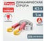 Буксировочный эластичный трос Tplus серия Туризм 4.5 т, 5 м, крюк/крюк, мешок T018197 1