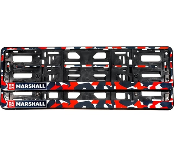 Комплект рамок для размещения номера автомобиля MARSHALL MFR0001