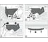 Фаркоп торцевой Toyota Land Cruiser Prado 120 02-09/150 09- кроме Black Onyx BERG F.5714.001 7