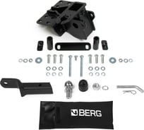 Фаркоп под квадрат Toyota Land Cruiser 300 2021- (шар E; 3500/120 кг) BERG F.5716.001