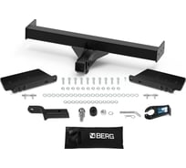 Фаркоп BERG для Toyota Hilux VIII 15-/JAC T6 18-/T8 Pro 23-, сборка РФ, шар E, 3500/120 кг, F.5718.001