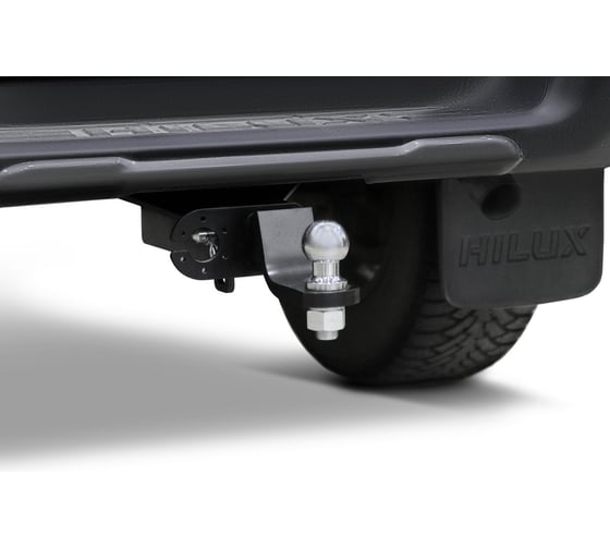 Фаркоп BERG для Toyota Hilux VIII 15-/JAC T6 18-/T8 Pro 23-, сборка РФ, шар E, 3500/120 кг, F.5718.001