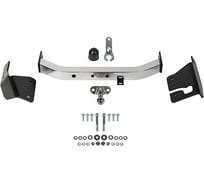 Фаркоп торцевой Toyota Fortuner II кроме TRD 2017- (шар F; 1500/75 кг; с нержавеющей накладкой) BERG F.5715.002