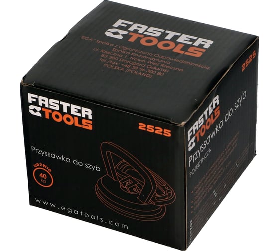 Одинарный стеклодомкрат FASTER TOOLS 2525