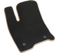Водительский коврик Vicecar ЕВА для Renault Megane III 5-и дверный, Fluence 2008-2017 1EV37012-бежевый
