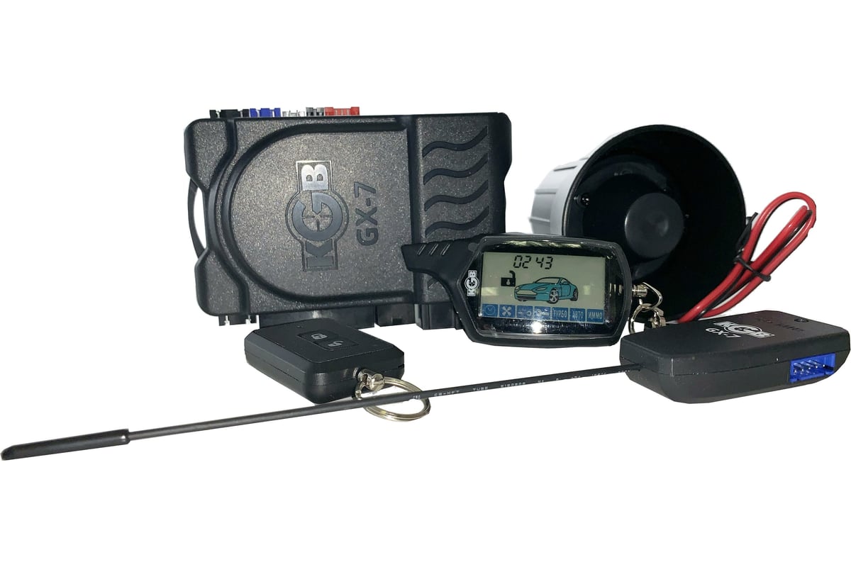 Автосигнализация KGB GX-7 4607940900771 - выгодная цена, отзывы ...