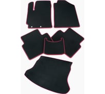 Коврики ViceCar ЕВА в салон и багажник для Mazda Demio I (DW) пр руль 1996-2003 SB28027R_роз