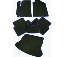 Коврики Vicecar ЕВА салон и багажник для Nissan Qashqai 2013-2022 сборка Вел-британия SB32044RX_тсин