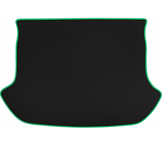 Коврик Vicecar ЕВА в багажник для Hyundai i40 2011 - 2022 Седан EV18010R_салатовый 1