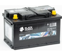 Аккумуляторная батарея Black Horse 12V 75.0LB низкий BH 75 (0) LB низкий