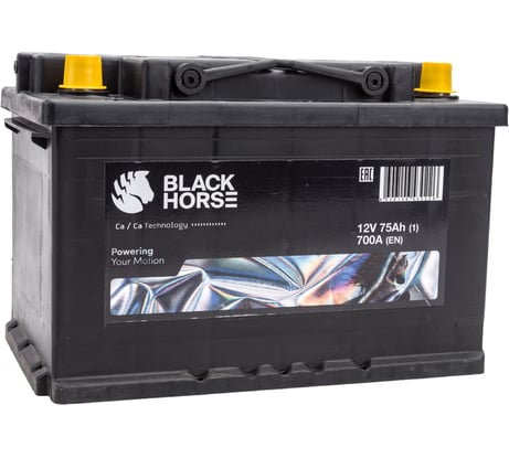 Аккумуляторная батарея Black Horse 12V 75.1 BH 75 (1)