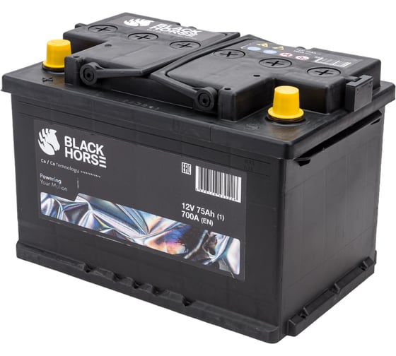 Аккумуляторная батарея Black Horse 12V 75.1 BH 75 (1)