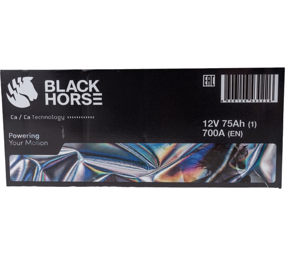 Аккумуляторная батарея Black Horse 12V 75.1 BH 75 (1)
