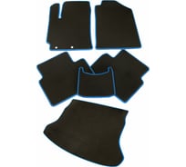 Коврики Vicecar ЕВА в салон и багажник для Toyota RAV 4 II XA20 5 дв 2000-2005 SB45033R_син