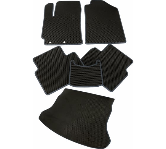 Коврики Vicecar ЕВА в салон и багажник для Lexus RX I 300/330 1999-2003 SB26025R_тсер 1